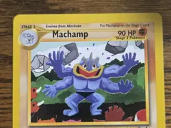 Pokemon Wotc Black Star Promo # 43 Machamp *nice looking card check pictures* - Image 2