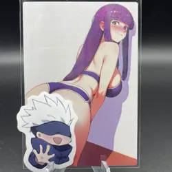 Fern Anime Waifu Card Doujin ACG Goddess Holo - Image 1