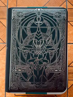Yu-Gi-Oh! Dark Magician 9 Pocket Zipper Trading Card Binder - Image 1