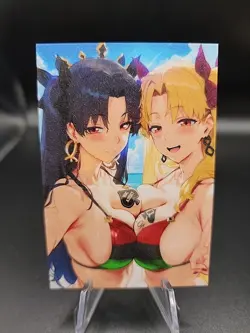 Tohsaka Rin ,lancer Anime Fate Stay Night Waifu Card Doujin ACG Goddess - Image 2