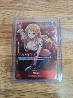 Nami (Tournament Pack Vol. 3) [Winner] ST01-007 One Piece Promotion Cards Foil - Image 1