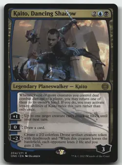 Kaito, Dancing Shadow R Phyrexia: All Will Be One 204 LP - Image 1