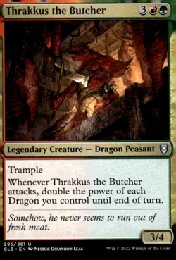 Thrakkus the Butcher U Commander Legends: Battle for Baldur's Gate 295 NM - Image 1