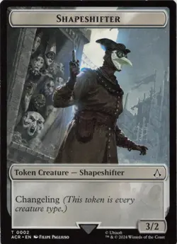 Shapeshifter Token T Universes Beyond: Assassin's Creed 2 - LP MTG - Image 1