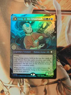 Aang, at the Crossroads (Showcase) - Avatar: The Last Airbender (TLA) -foil -nm - Image 1