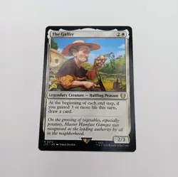 The Gaffer MTG Rare Lord of the Rings Magic: The Gathering Commander Halfling - Image 1