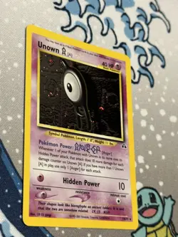 Pokemon Neo Discovery 14/75 Unown (Anger) Holofoil Card - Image 3
