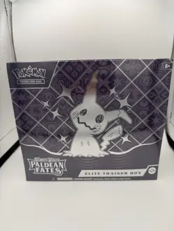 Nintendo Pokemon TCG Scarlet & Violet Paldean Fates Elite Trainer Box - 9 Packs - Image 1