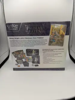 Nintendo Pokemon TCG Scarlet & Violet Paldean Fates Elite Trainer Box - 9 Packs - Image 2