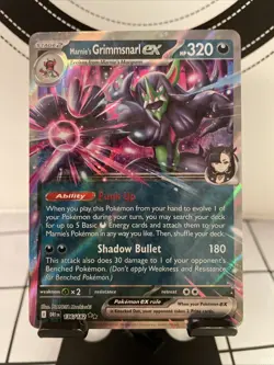 Pokemon TCG - Marnie's Grimmsnarl EX 136/182 - Destined Rivals - Image 1