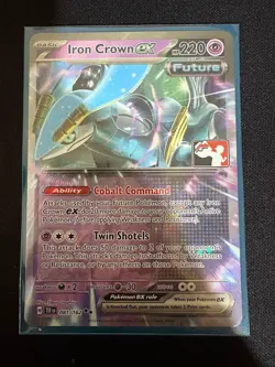 Pokemon TCG Iron Crown ex 081/162 Pokemon Play! Prize Pack Series 5 - Image 1
