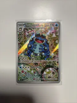 Seismitoad 105/086 - Illustration Rare - Black Bolt - Pokemon TCG English - Image 3