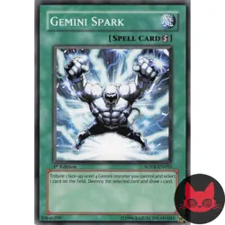 Yugioh Gemini Spark SOVR-EN055 Common 1st Edition LP - Image 1