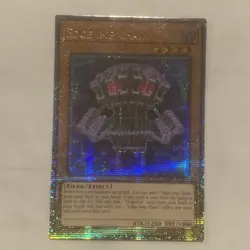 Edge Imp Chain 1st Edition Quarter Century Secret Rare RA04-EN014 Yu-Gi-Oh! - Image 1