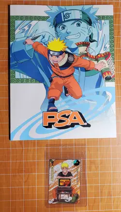 PSA Magazine x Kayou - Not For Sale Naruto Promo Card With Magazine Base Cover - Image 1