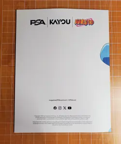 PSA Magazine x Kayou - Not For Sale Naruto Promo Card With Magazine Base Cover - Image 5