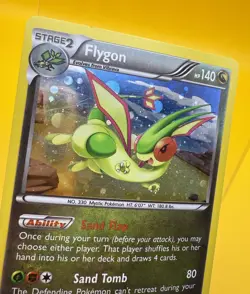 Flygon 110/160 (Cosmos Holo) Blister Exclusives Holo Pokemon Card 2015 LP - Image 3