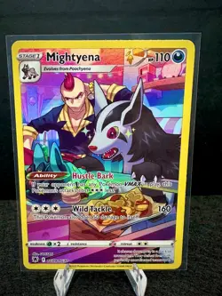 Mightyena TG09/TG30 SWSH10: Astral Radiance Trainer Gallery Pokemon TCG Card NM - Image 1
