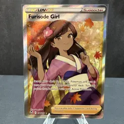 Furisode Girl 190/195 (Full Art) SWSH12: Silver Tempest Pokemon TCG Card NM - Image 1