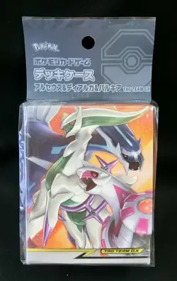 Pokemon Card Sun and Moon Deck Case Arceus Dialga Palkia Tag Team GX Japanese - Image 1