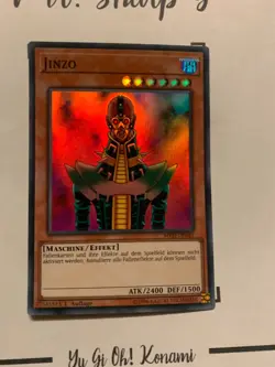 JINZO - 1. AUFLAGE MYFI-DE041 DEUTSCH Yu-Gi-Oh! CARD SUPER RARE HOLO KONAMI - Image 2