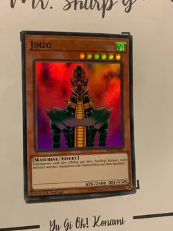 JINZO - 1. AUFLAGE MYFI-DE041 DEUTSCH Yu-Gi-Oh! CARD SUPER RARE HOLO KONAMI - Image 4