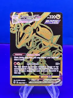 Rayquaza VMAX (Secret) TG29/TG30 Silver Tempest Trainer Gallery Pokemon Card TCG - Image 1