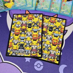 Rayquaza Poncho & Villains Pikachu Pokemon Center Japan Exclusive Card Sleeves - Image 2