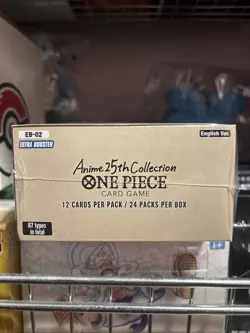 One Piece Card Game - Extra Booster: Anime 25th Collection (EB-02) - Booster Box - Image 5