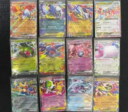 Pokemon Card Lot 12x Japanese RR Cards - Image 1
