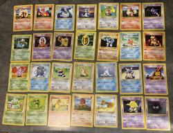 Pokemon Game 1999 Shadowless Base Set Complete Common/Unc Set 70/70 cards NM/MP - Image 1