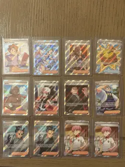 Pokemon TCG Ultra Rare Trainer Lot Full Arts Scarlet and Violet Era NM 12 Cards - Image 1
