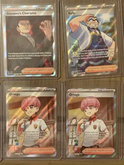Pokemon TCG Ultra Rare Trainer Lot Full Arts Scarlet and Violet Era NM 12 Cards - Image 5