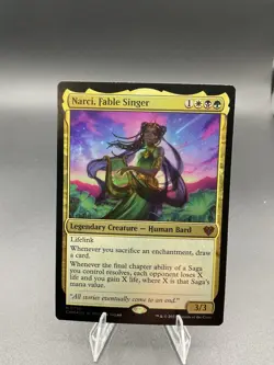 Narci, Fable Singer Commander Masters Foil MTG 0710 - Image 1
