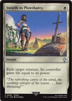 Swords to Plowshares U Commander: FINAL FANTASY 256 NM MTG - Image 1