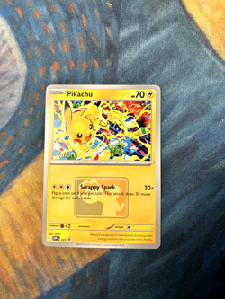 Pokemon TCG - Pikachu SVP 225 Winner World Championship Promo VLP-NM - Image 1