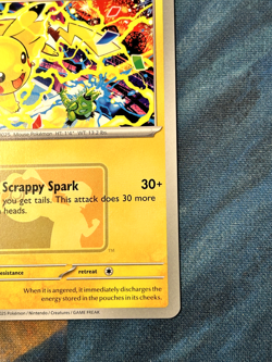Pokemon TCG - Pikachu SVP 225 Winner World Championship Promo VLP-NM - Image 4