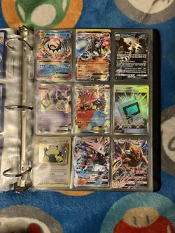 Binder Collection Lot of 24 Pokemon TCG Mixed EX Holo Full Art . LP-MP-HP - Image 2