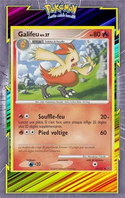 Galifeu - Platine - 45/127 - Carte Pokemon Francaise - Image 1