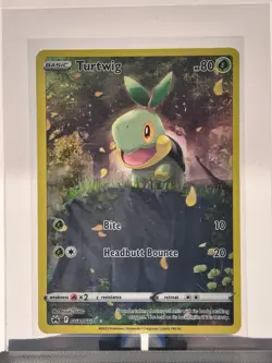 Pokemon Crown Zenith FULL ART Turtwig GG31/GG70 HOLO Galarian Gallery Rare NM - Image 2
