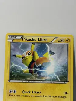 Pikachu Libre (14 - Non-Holo) 14/30 XY Trainer Kit Pokemon TCG - Image 2