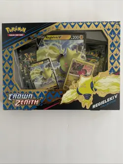 Pokemon TCG Crown Zenith Regieleki v & Pikachu Vmax (U.S. Only) - Image 2