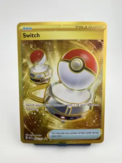 Pokemon TCG - Switch 206/165 - Scarlet & Violet 151 - Secret Rare - Image 1
