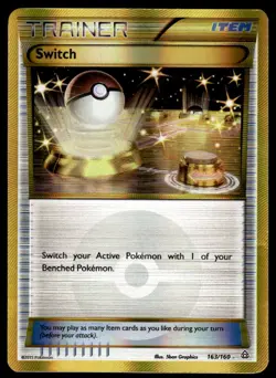 Pokemon TCG XY - Primal Clash #163/160 Switch (163 Secret Rare) LP - Image 1