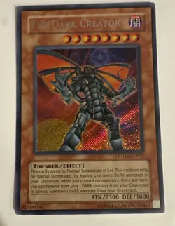 Yugioh The Dark Creator PTDN-EN017 Secret Rare NM - Image 1