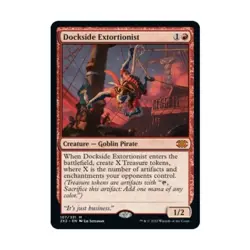 WOTC Double Masters 2022 Dockside Extortionist (MR) (Foil) NM - Image 1