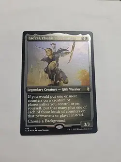 MTG - Lae'zel, Vlaakith's Champion (Foil Etched) CLB Rare #476 - Image 1