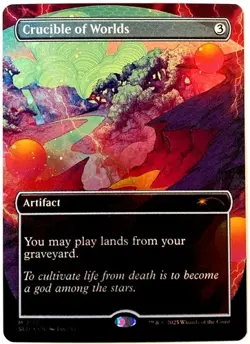 Crucible of Worlds (Galaxy Foil) - Secret Lair Drop Series (SLD) - NM - Image 1