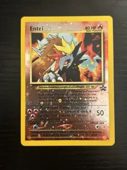 Pokemon TCG Entei Wizards Black Star Promos 34 Holo Promo Promo - Image 1