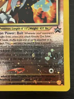 Pokemon TCG Entei Wizards Black Star Promos 34 Holo Promo Promo - Image 3
